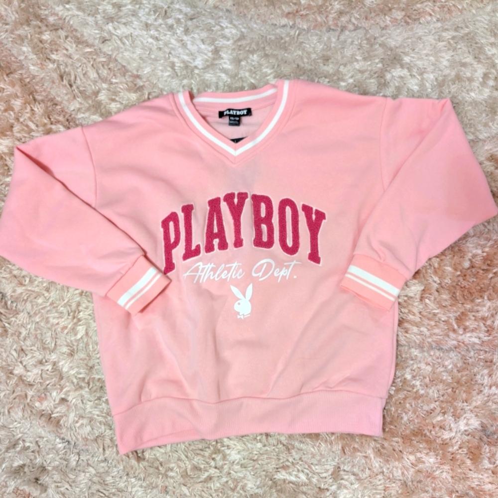 Pink Playboy Sweatshirt Size XS